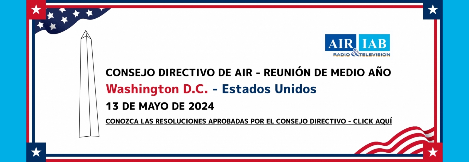 Banner Resoluciones CD WASHINGTON